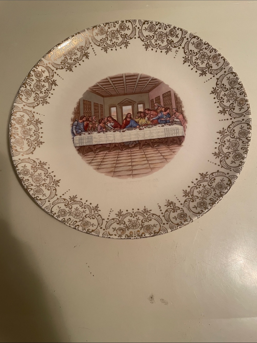Vintage The Lords Last Super Decorative Plate
